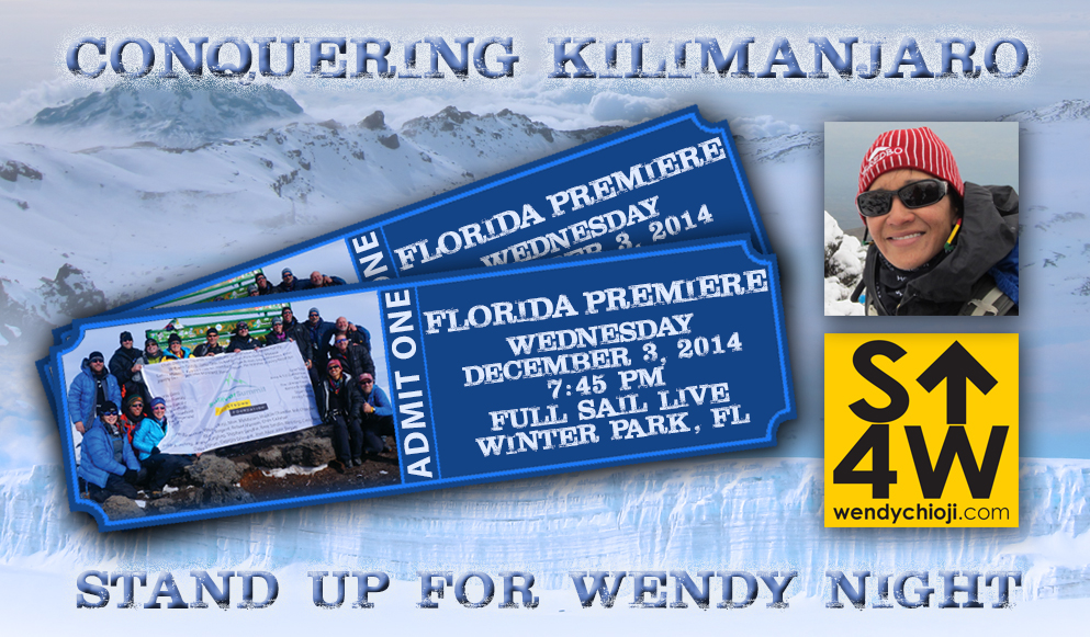 Conquering Kilimanjaro Florida premiere tickets