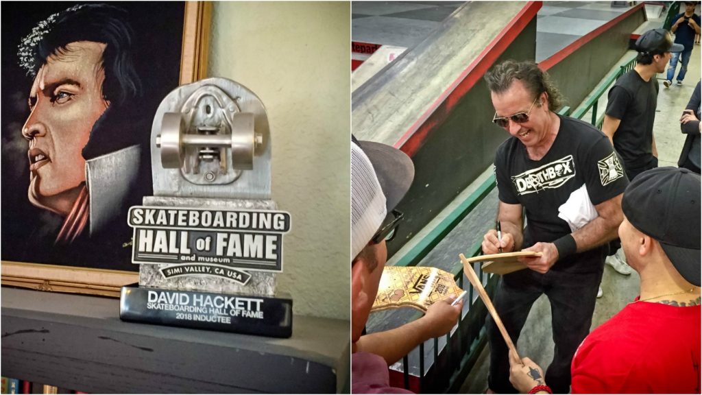 David Hackett Skateboarding Hall of Fame